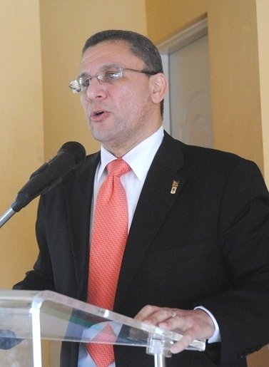 Miguel Guarocuya Cabral ofrese palabras en Juramentación del Circulo de Locutores Dominicanos Filiar MOca
